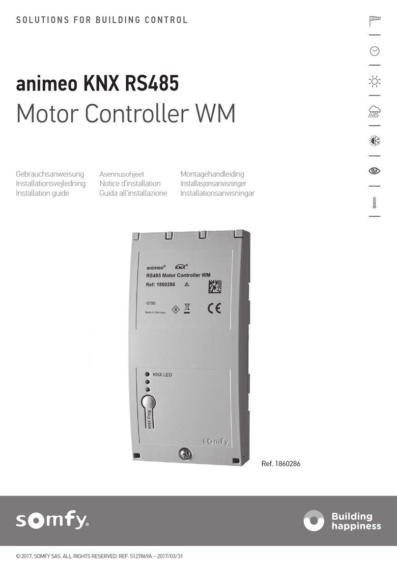 SOMFY 1860286 User manual
