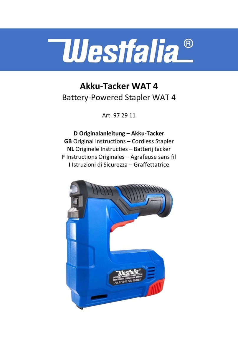 Westfalia WAT 4 Original instructions
