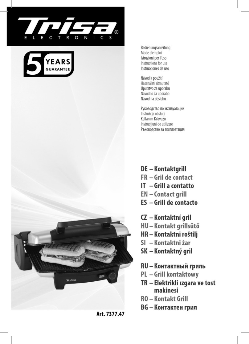 Trisa electronics 7377.47 Instructions for use Trisa electronics 7377.47 Instructions for use