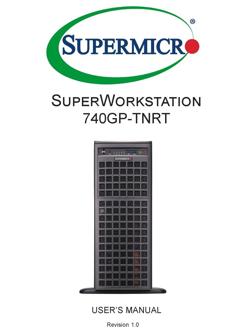 Supermicro SuperWorkstation 740GP-TNRT User manual