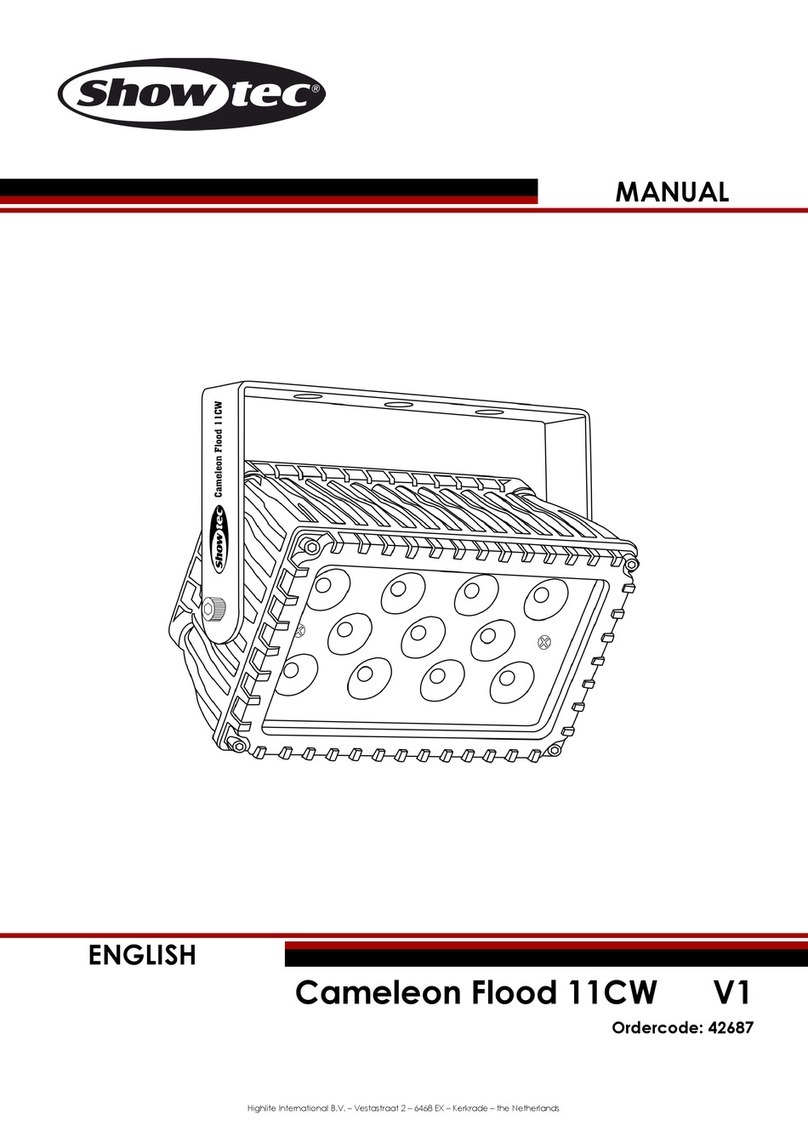 Show Tec Cameleon Flood 11CW V1 manual