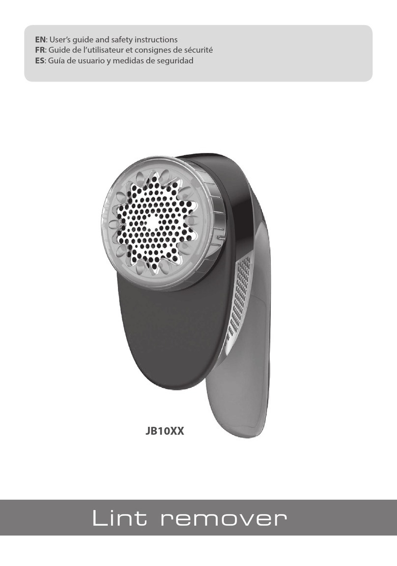 Rowenta JB10 Series USER GUIDE AND SAFETY INSTRUCTIONS