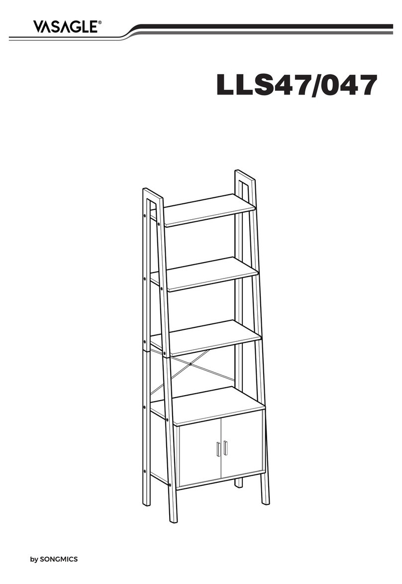 Songmics VASAGLE LLS047 Assembly instructions