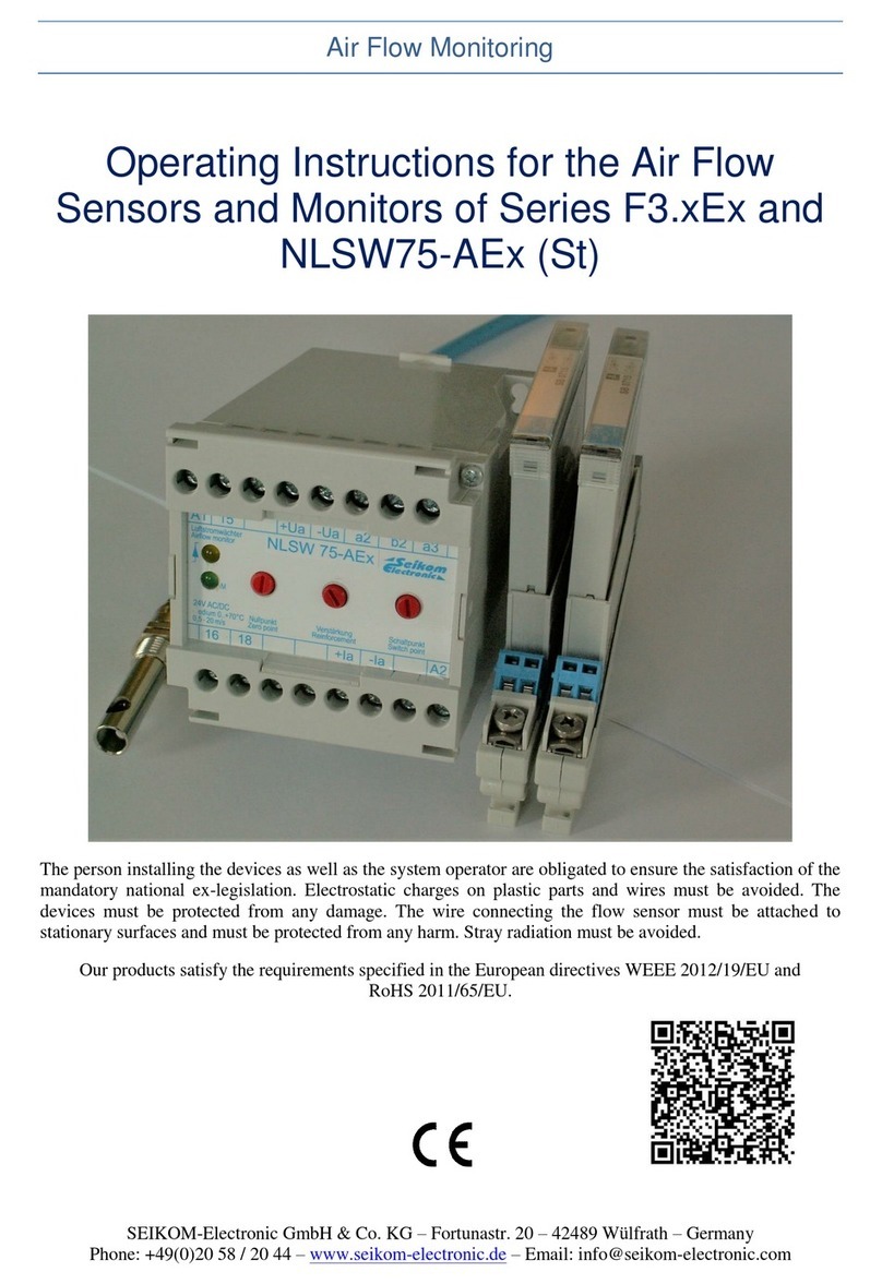 Seikom Electronic F3.xEx Series User manual