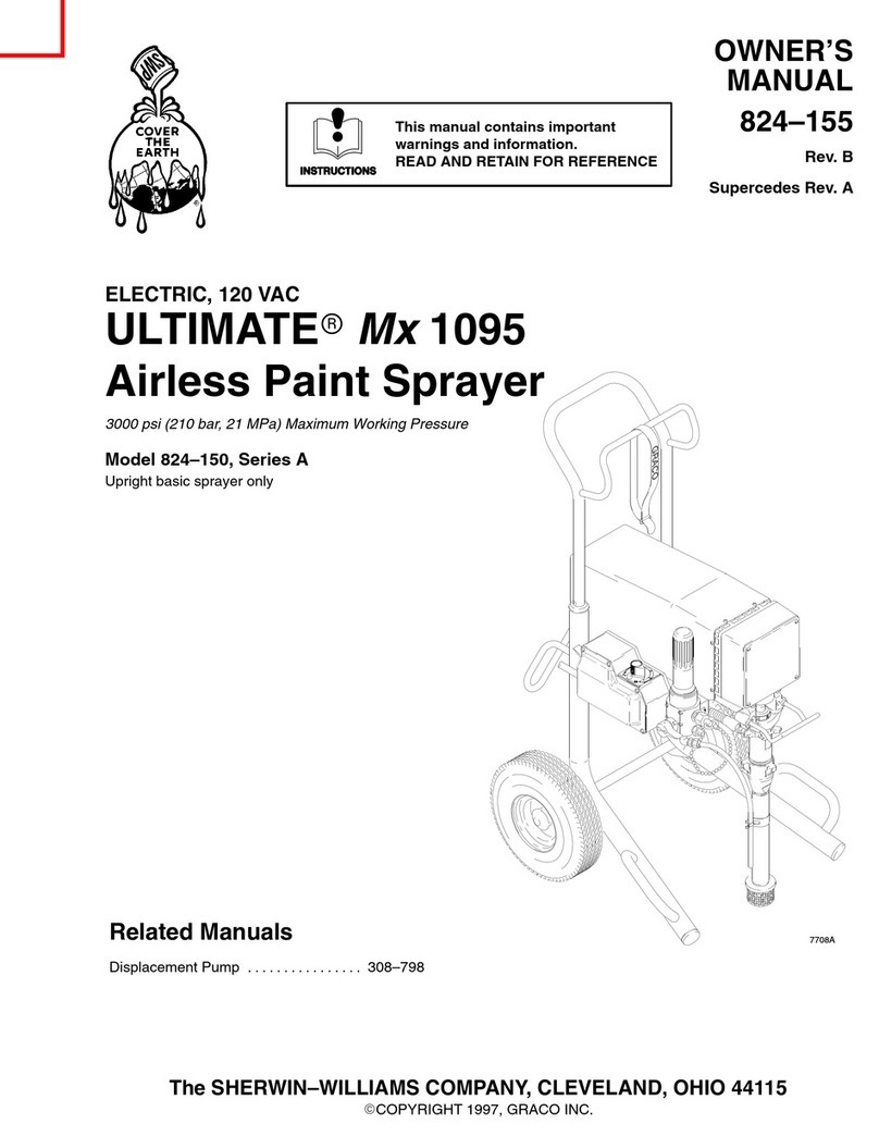 Graco ULTIMATE Mx 1095 A Series User manual