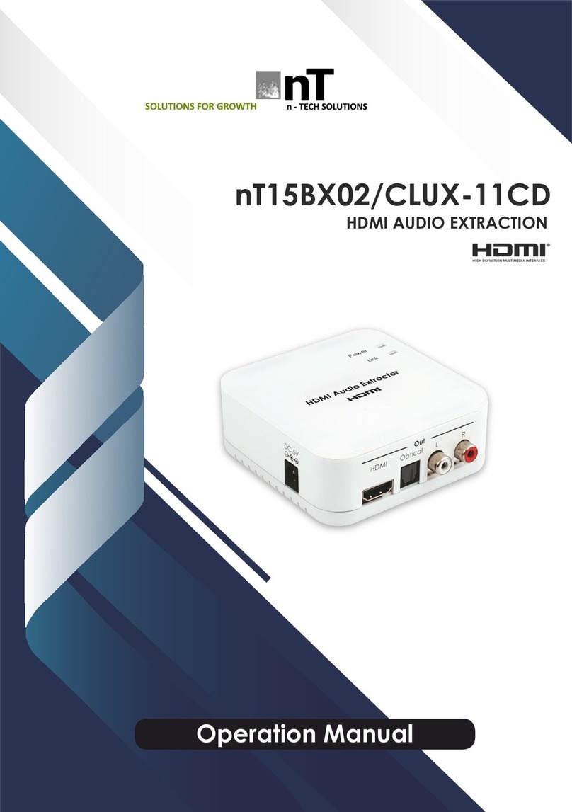 CYP n-TECH SOLUTIONS nT15BX02/CLUX-11CD Operation manual
