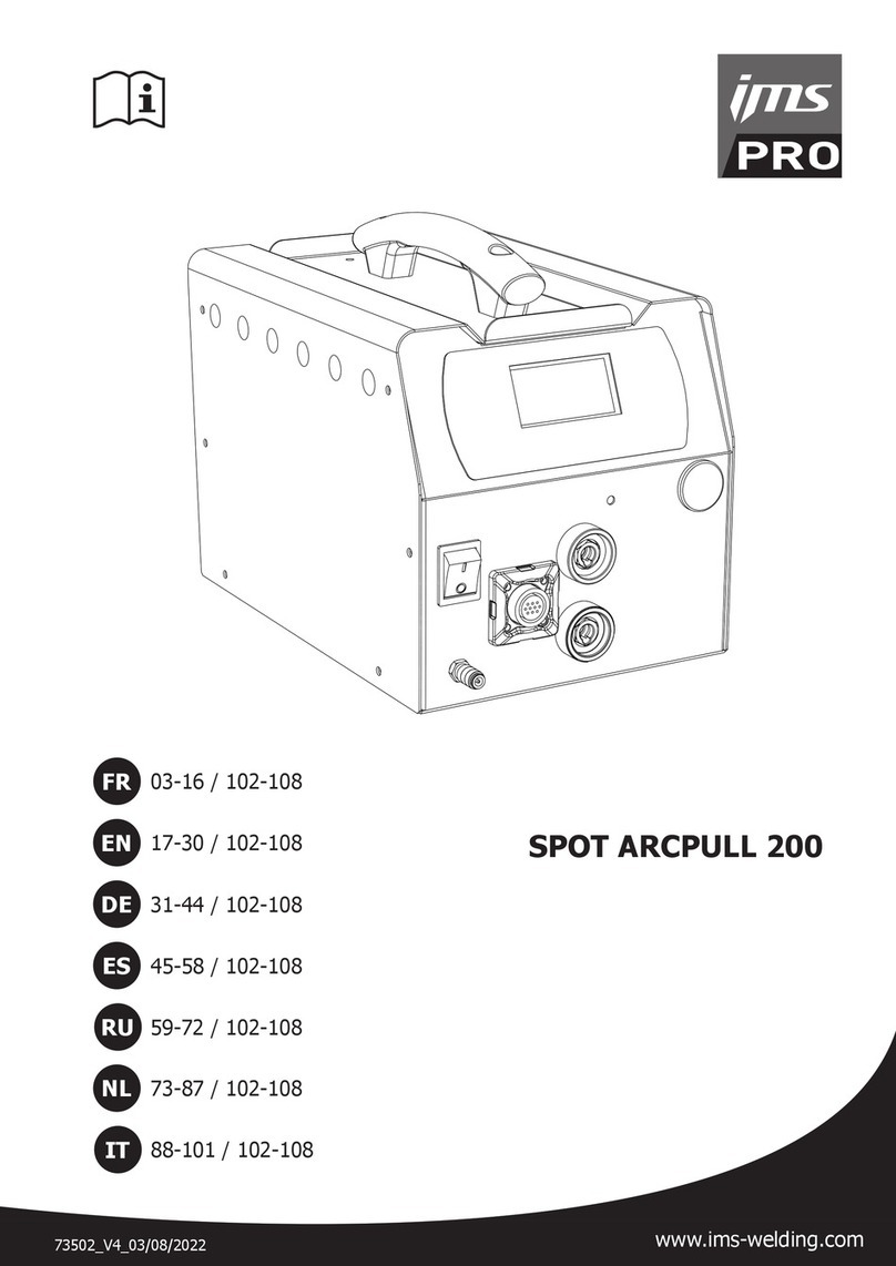 ims PRO SPOT ARCPULL 200 manual