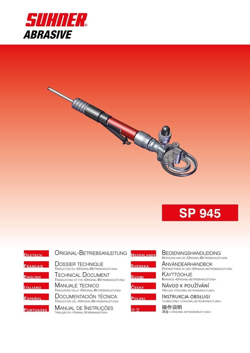 SUHNER ABRASIVE SP 945 Technical document