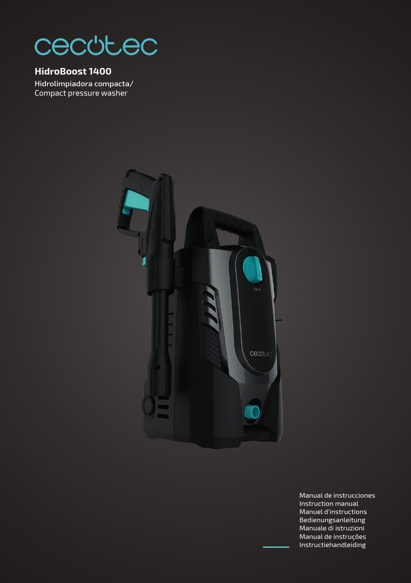 cecotec HidroBoost 1400 EasyMove instruction manual