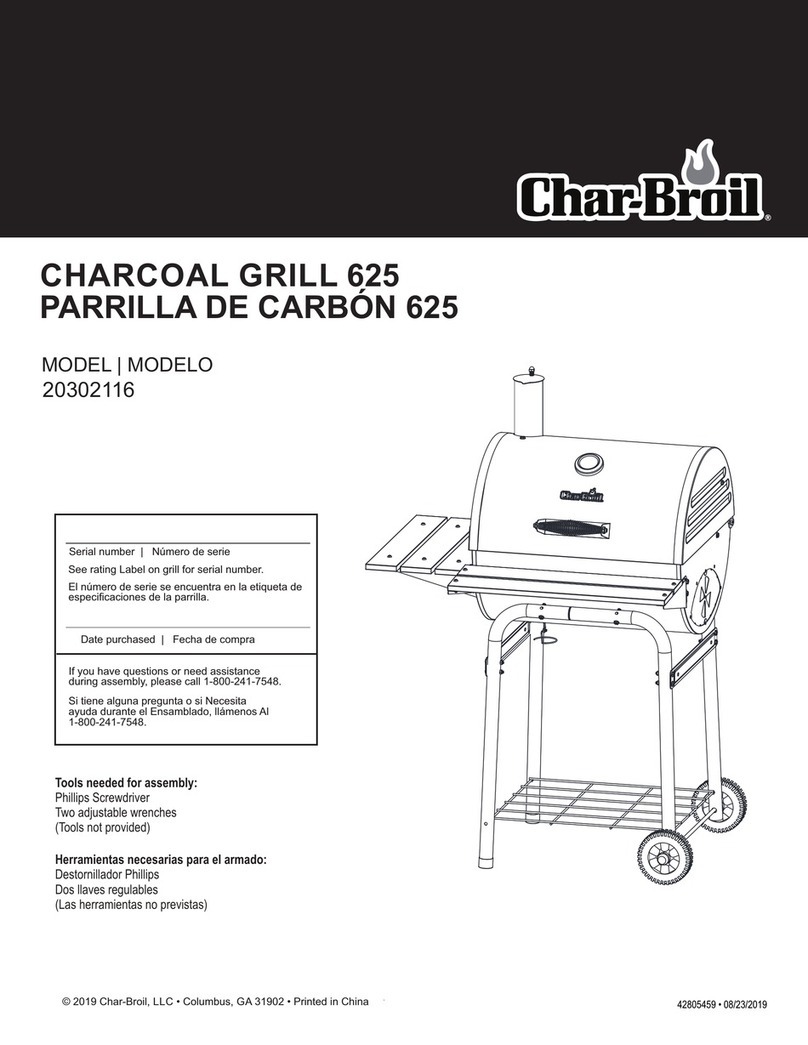 Char-Broil 625 manual