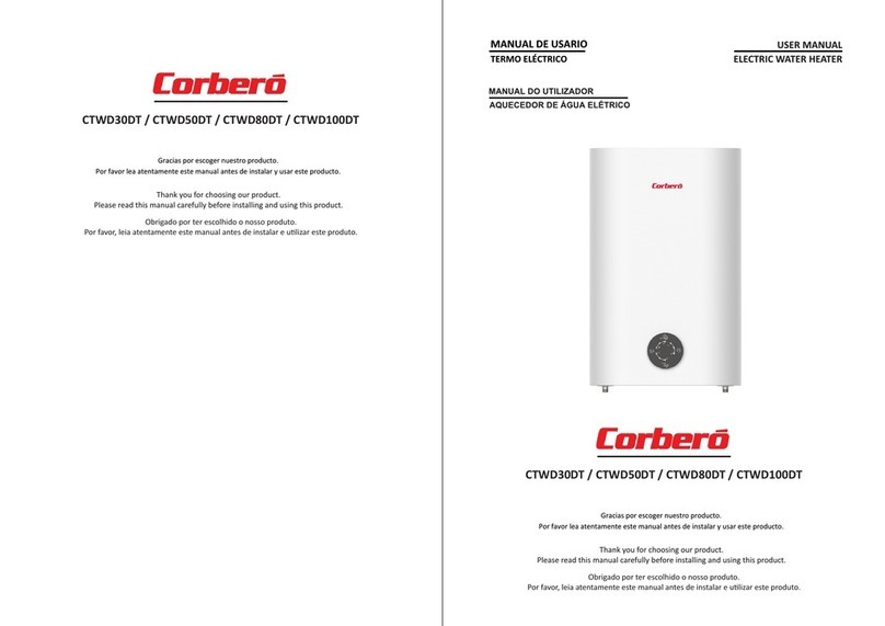 CORBERO CTWD30DT user manual CORBERO CTWD30DT user manual