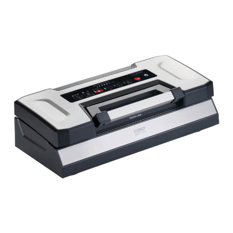 CASO DESIGN VRH 790 advanced User manual