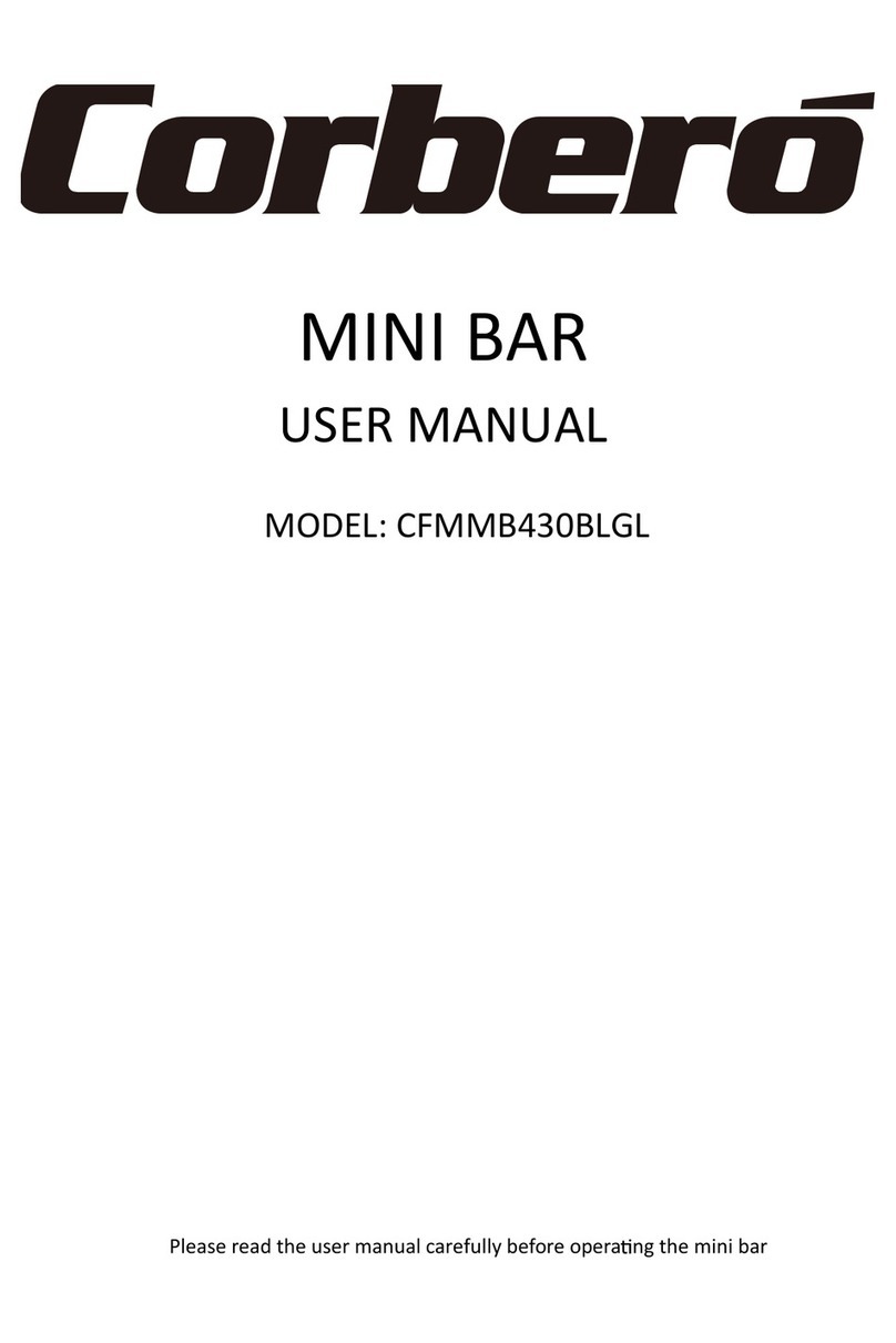 CORBERO CFMMB430BLGL user manual