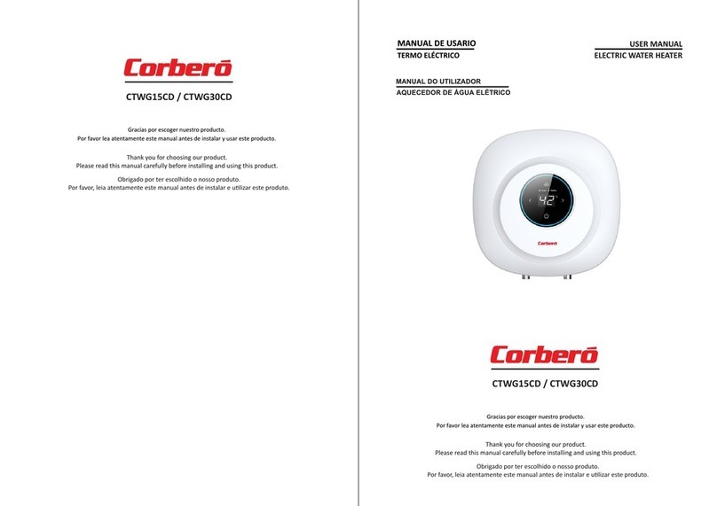 CORBERO CTWG15CD user manual