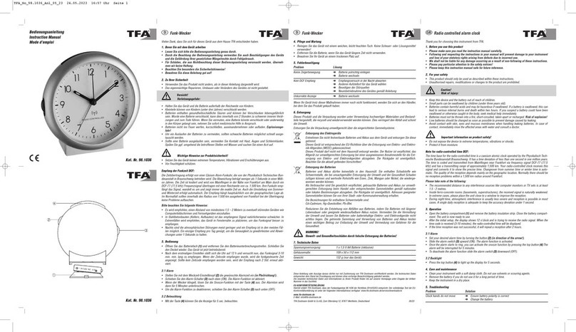 TFA 98.1036 User manual