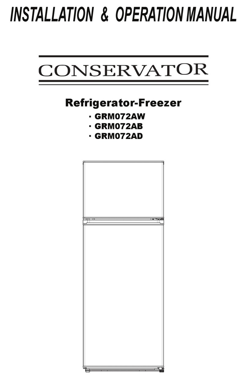 Conservator GRM072AW User manual