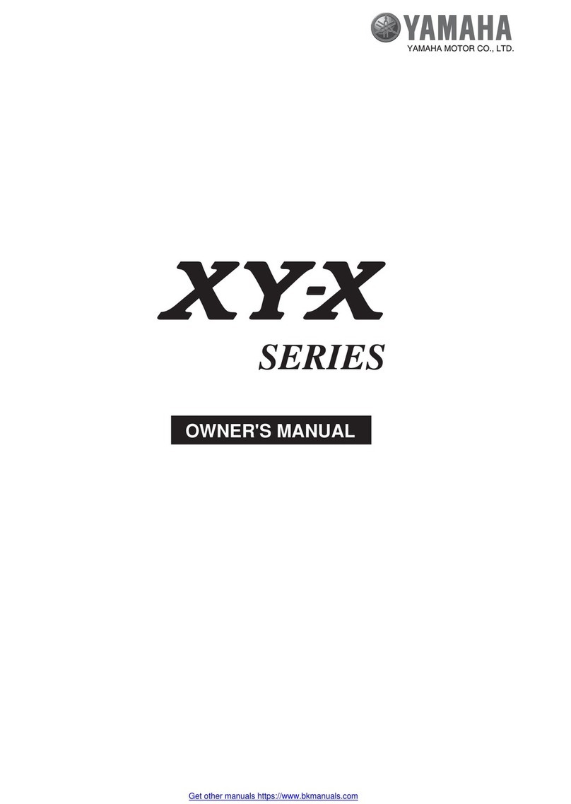 Yamaha XY-X Series User manual