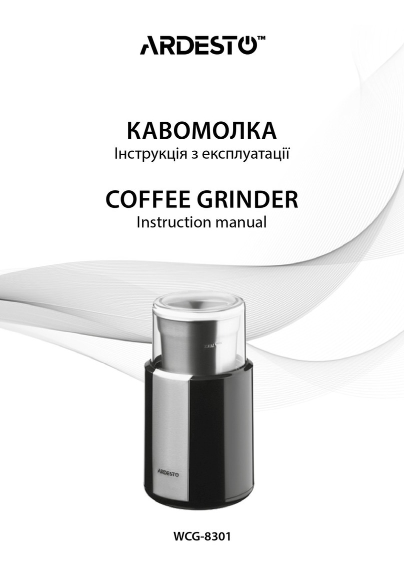 ARDESTO WCG-8301 User manual