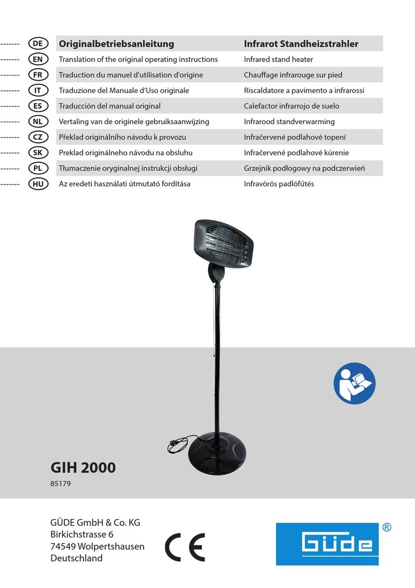 GÜDE GIH 2000 Translation of the original operating instructions