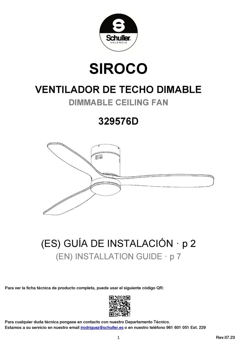 Schuller SIROCO User manual Schuller SIROCO User manual