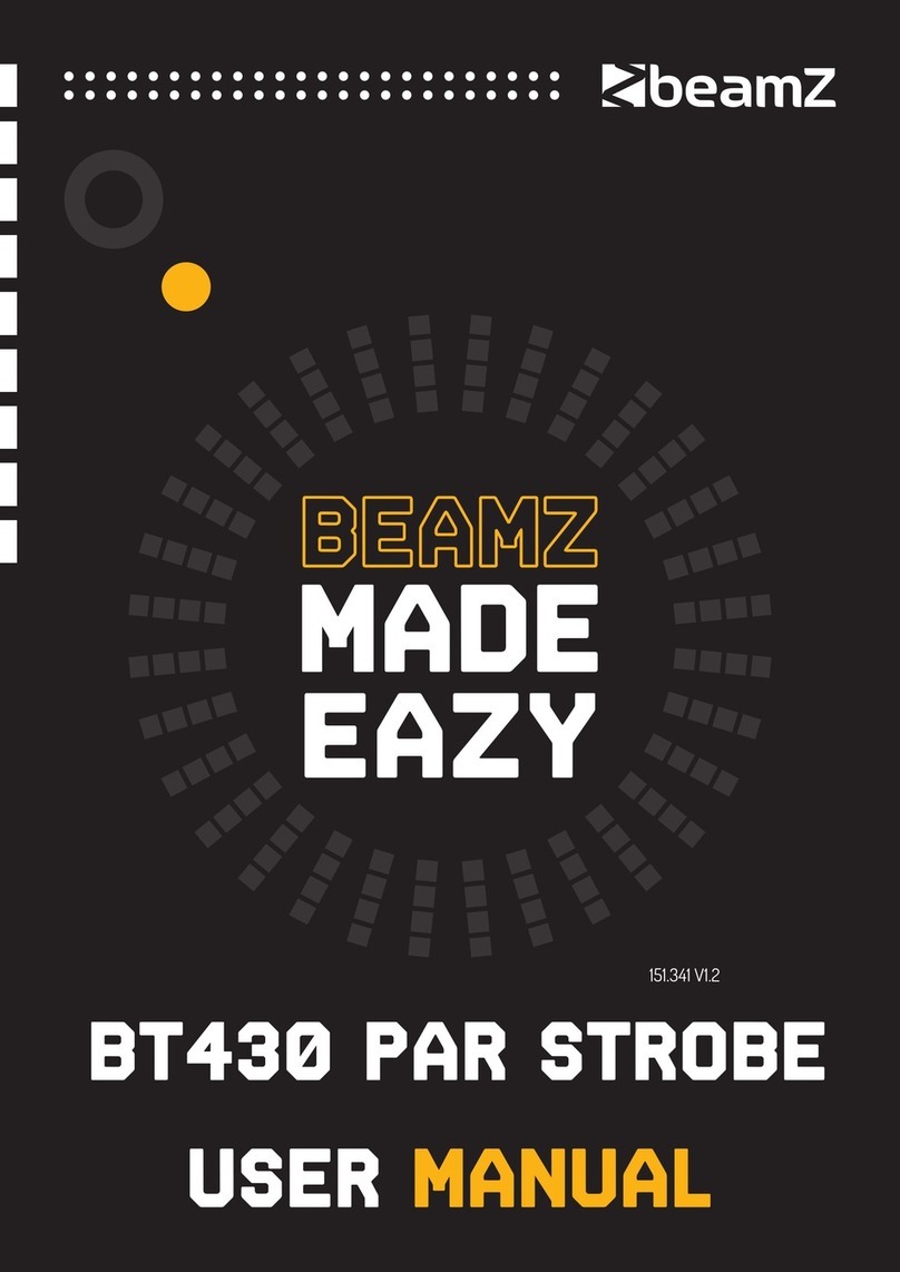 Beamz BT430 PAr Strobe User manual