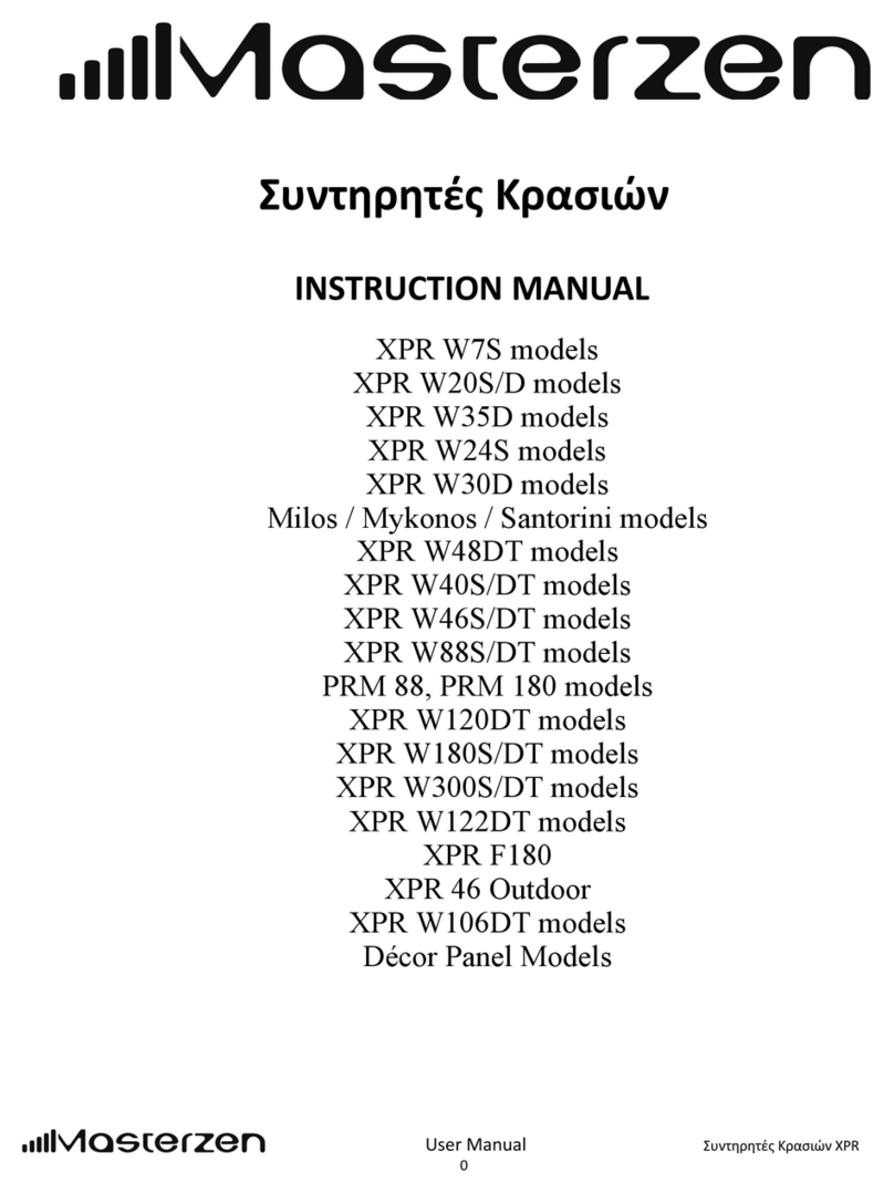 Masterzen Milos instruction manual