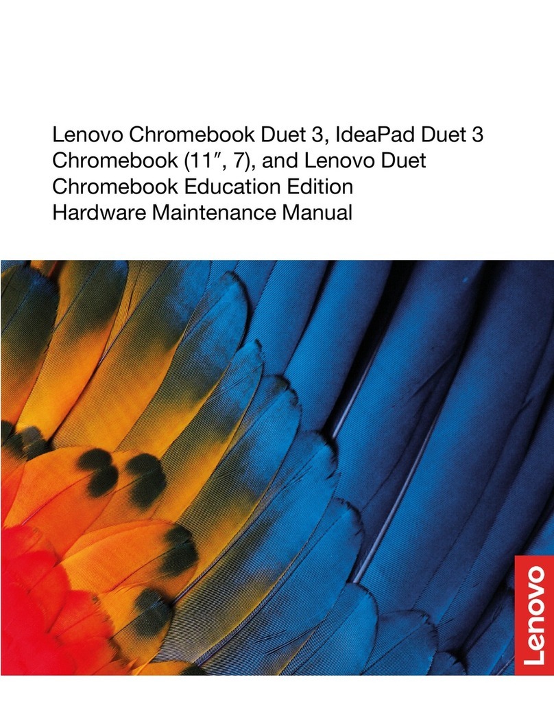 Lenovo Chromebook Duet 3 Owner's manual