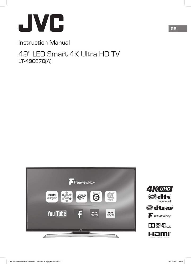 JVC LT-49C870 instruction manual