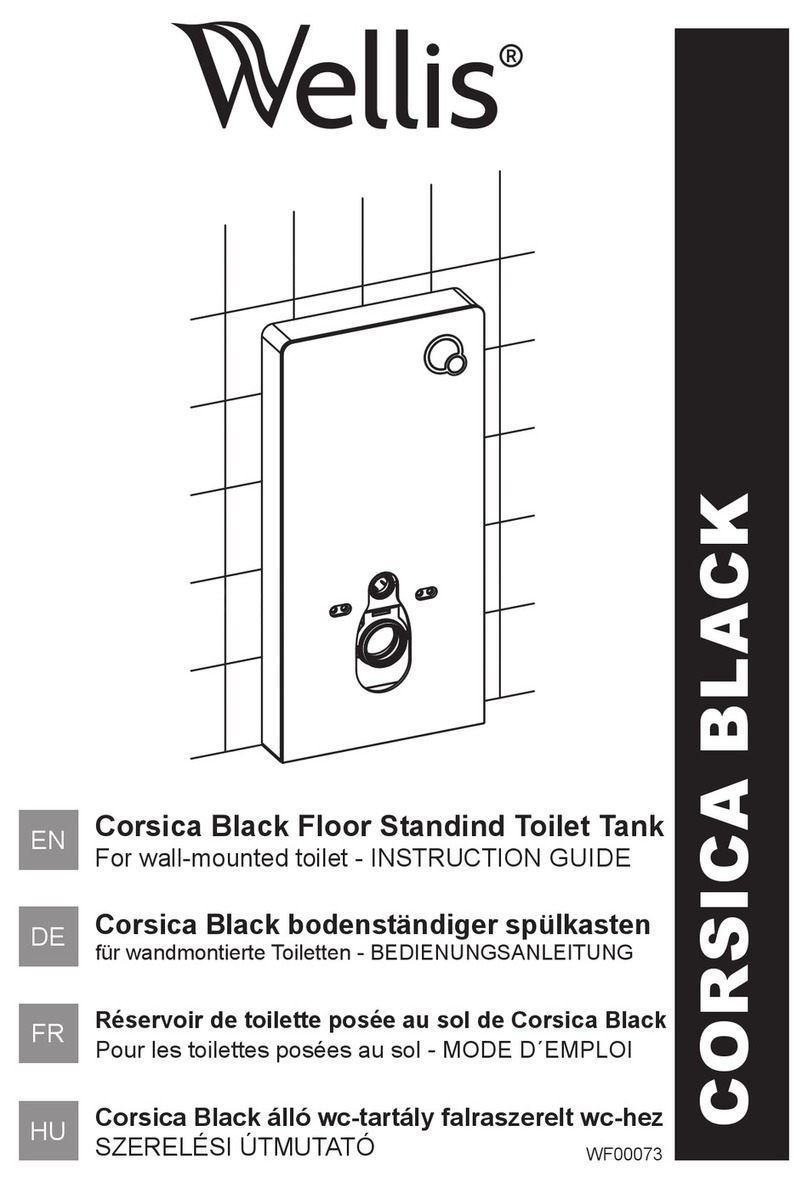 Wellis CORSICA BLACK WF00073 Manual