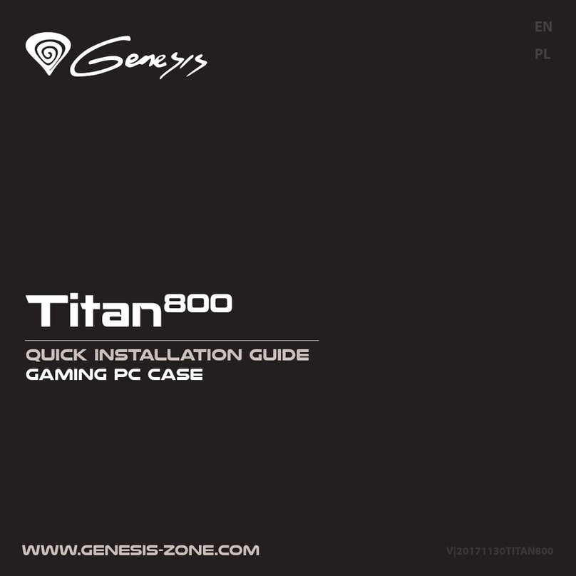 Genesys Titan 800 Quick installation guide