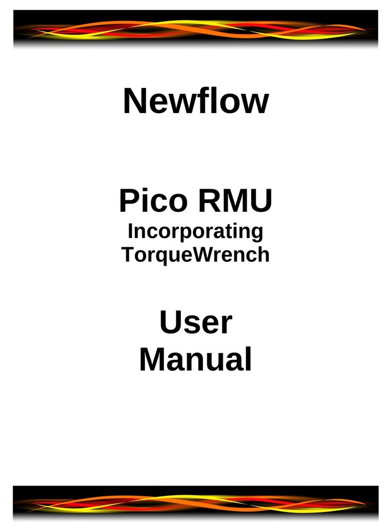 New-Flow Pico RMU user manual