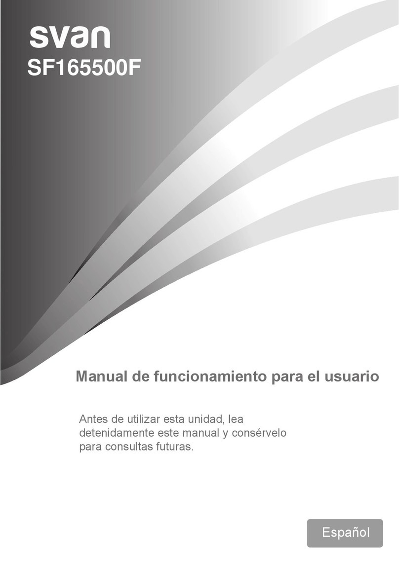 Svan SF165500F User's operation manual