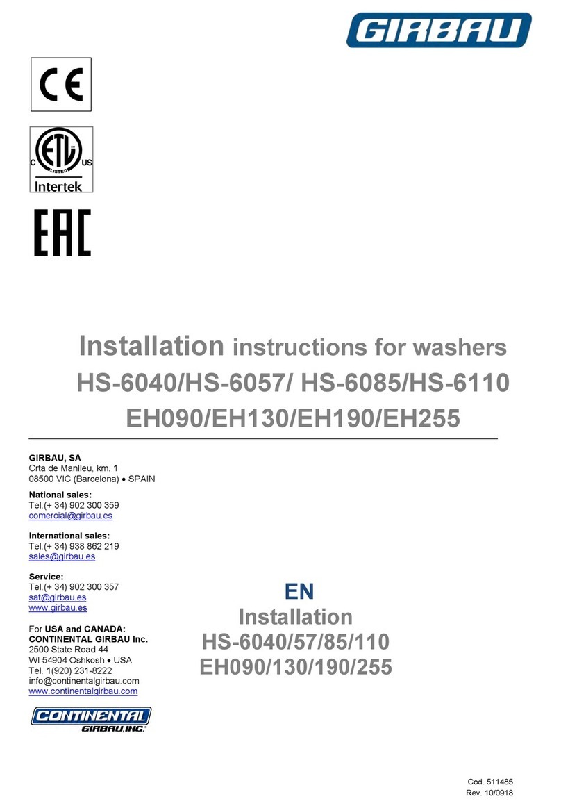 GIRBAU HS-6085 User manual