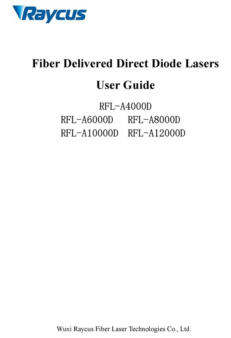 Raycus RFL-A4000D User manual
