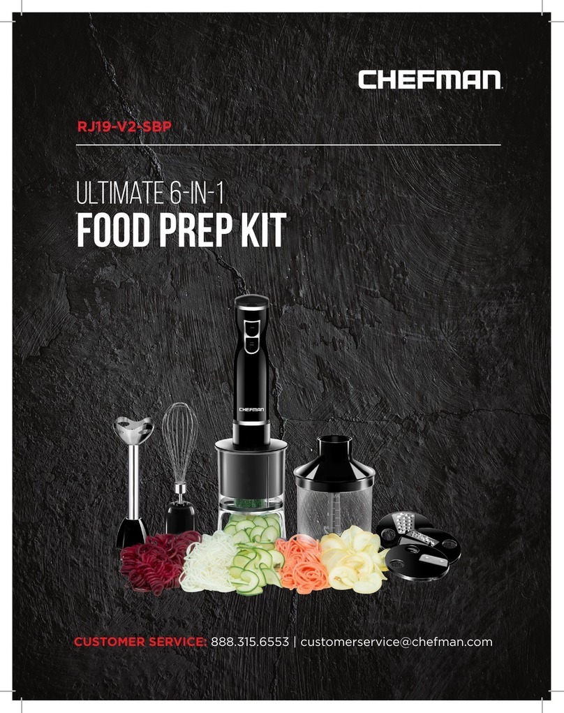 Chefman RJ19-V2-SBP User manual