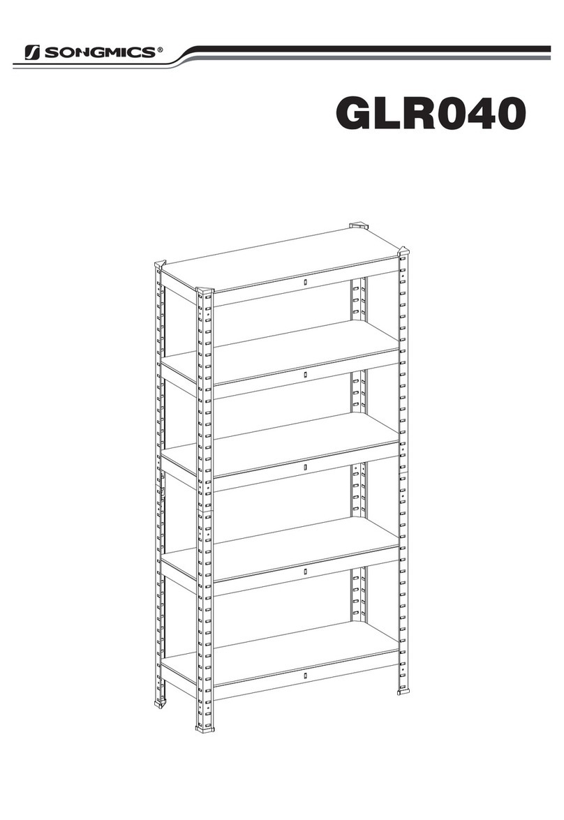 Songmics GLR040 Assembly instructions