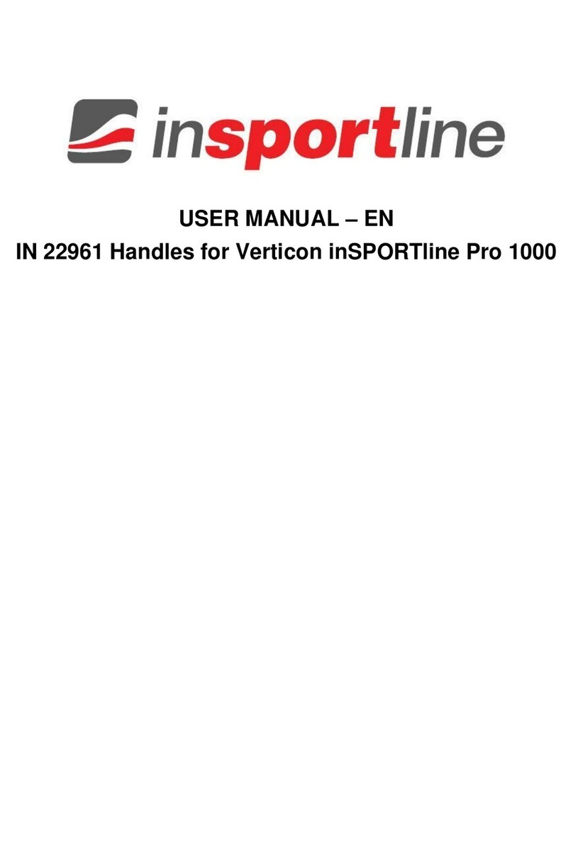 Insportline Pro 1000 User manual