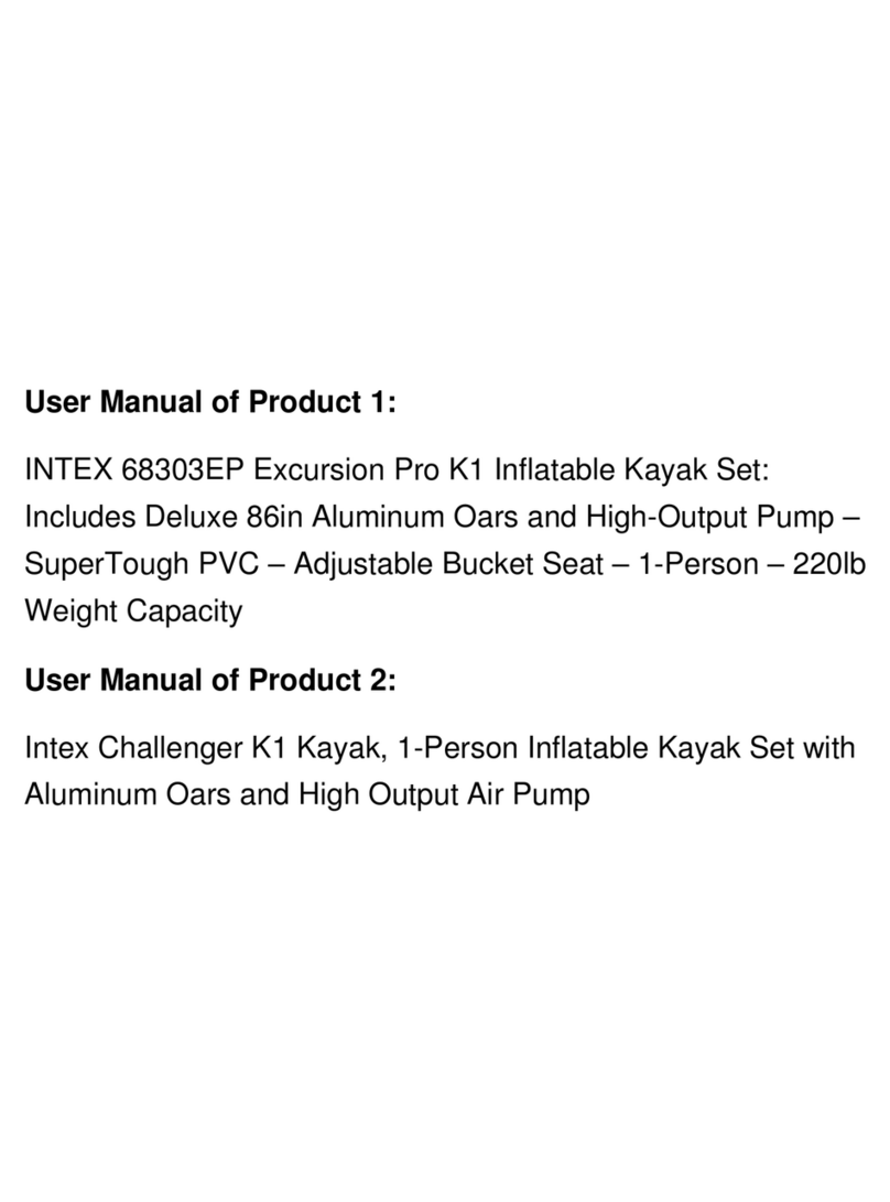 Intex Excursion Pro K1 User manual