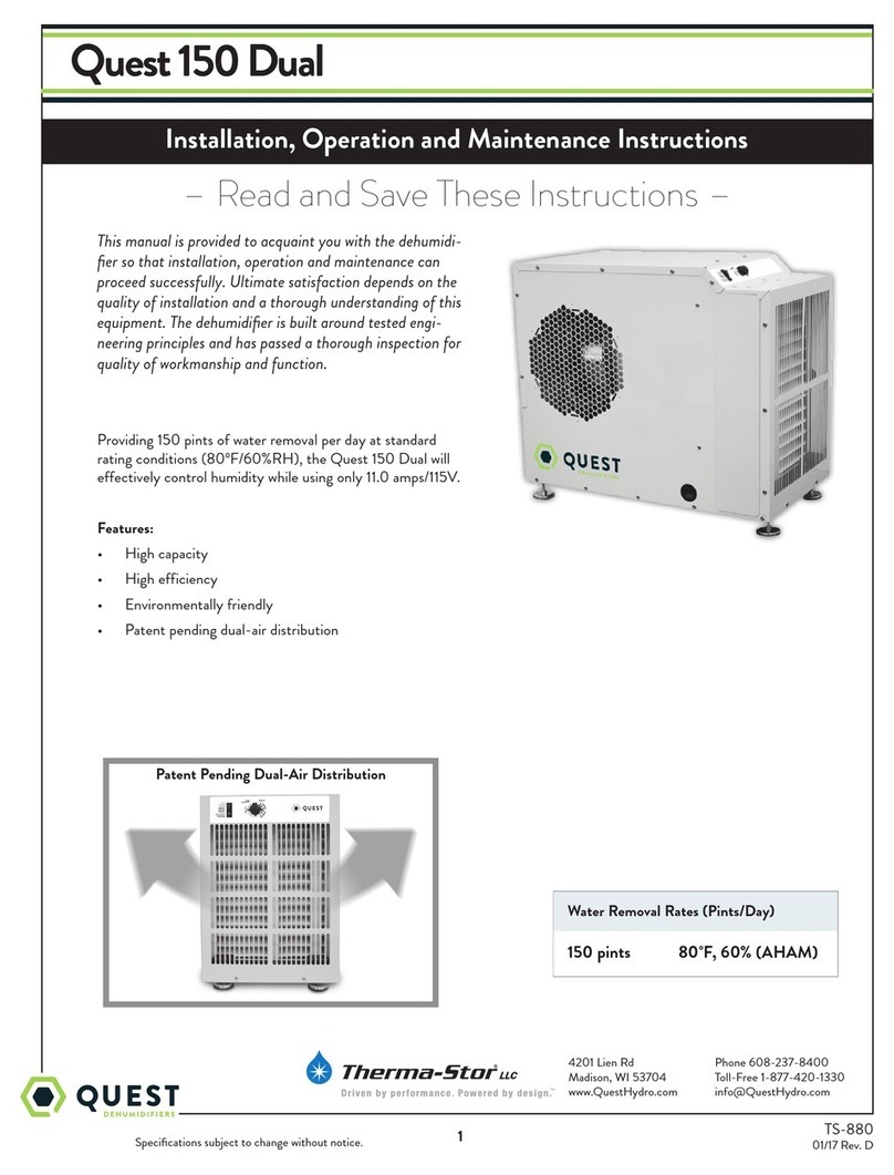 Quest Engineering Quest 150 Dual Manual
