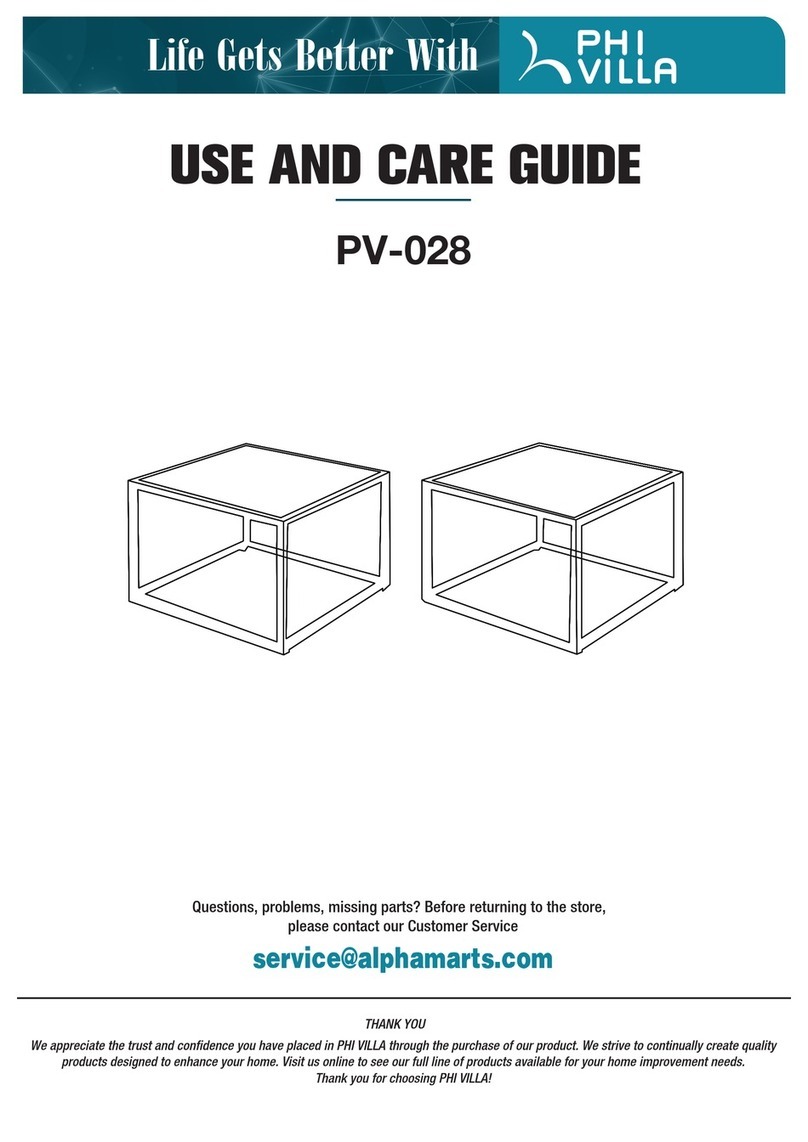 PHI VILLA PV-028 User manual