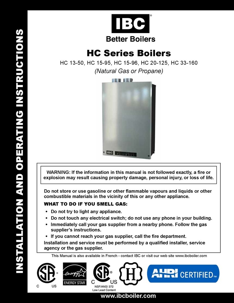 IBC HC 15-95 User manual