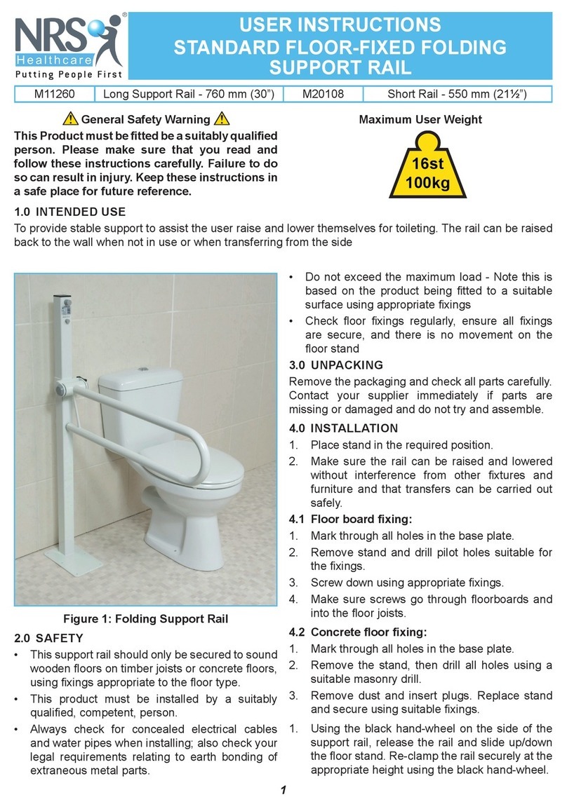 NRS Healthcare M11260 User instructions