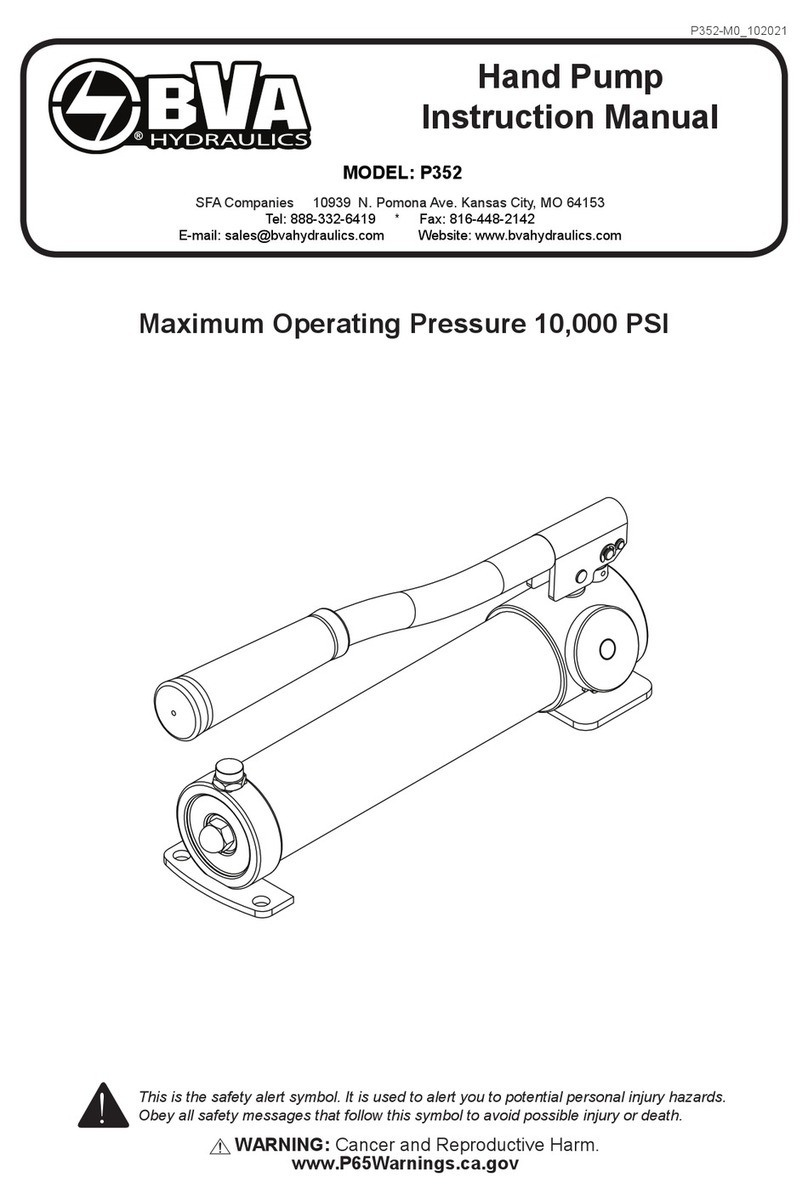 BVA P352 instruction manual BVA P352 instruction manual