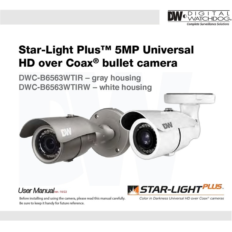Digital Watchdog Star-Light Plus DWC-B6563WTIRW User manual Digital Watchdog Star-Light Plus DWC-B6563WTIRW User manual