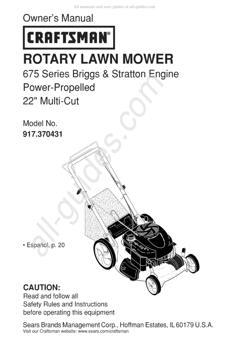 Sears Craftsman 917.370431 owner's manual