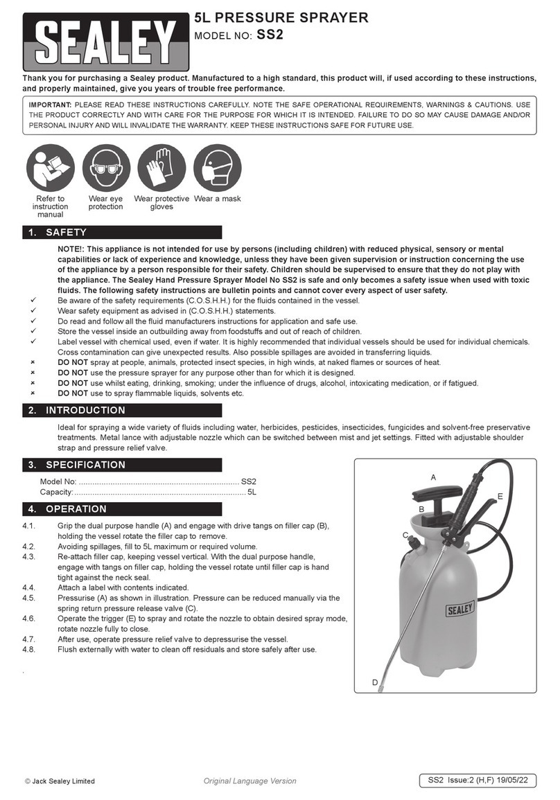 Sealey SS2 User manual