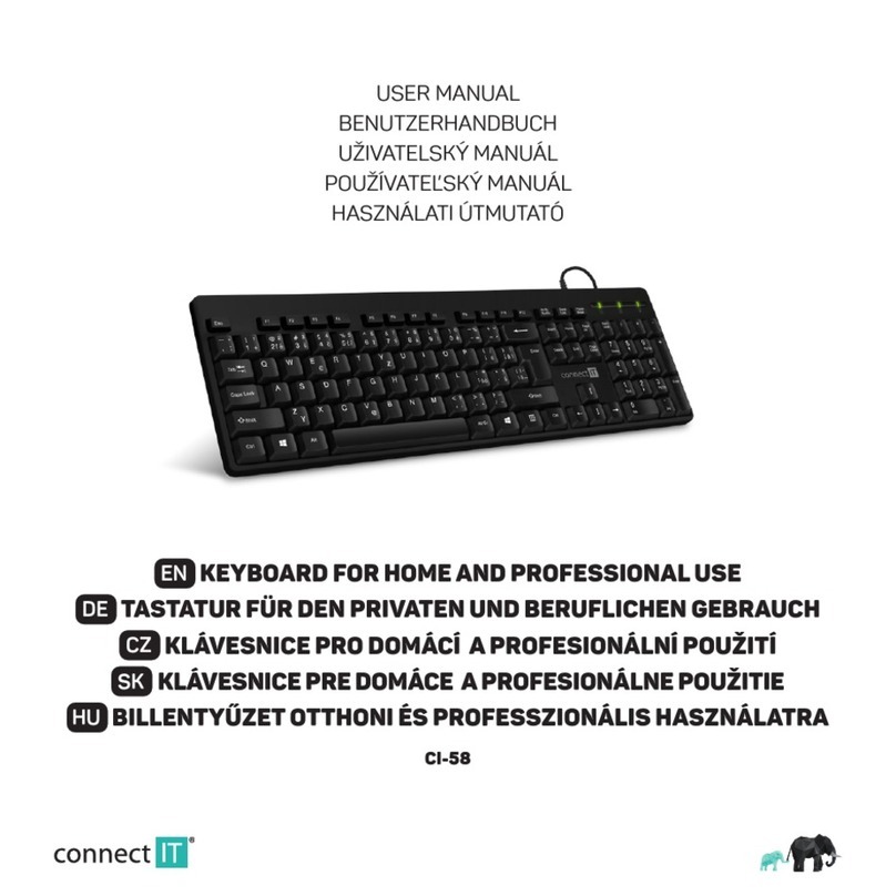Connect IT CI-58 User manual