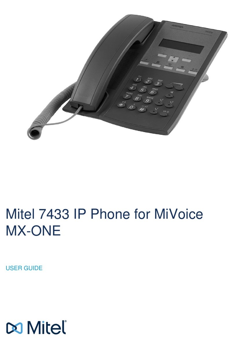 Mitel 7433 user guide