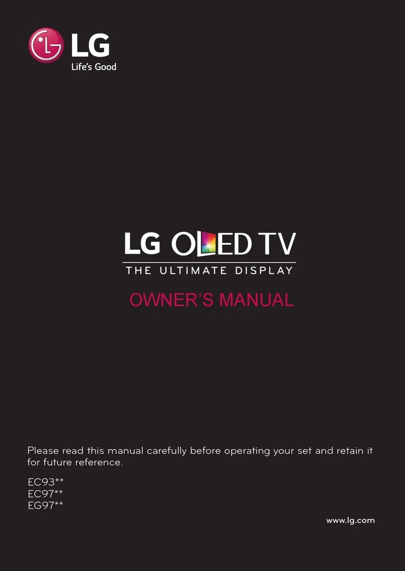 LG EG97 Series 55EC93 Series User manual