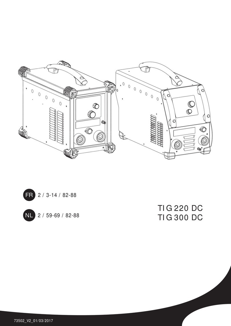 GYS TIG 220 DC manual
